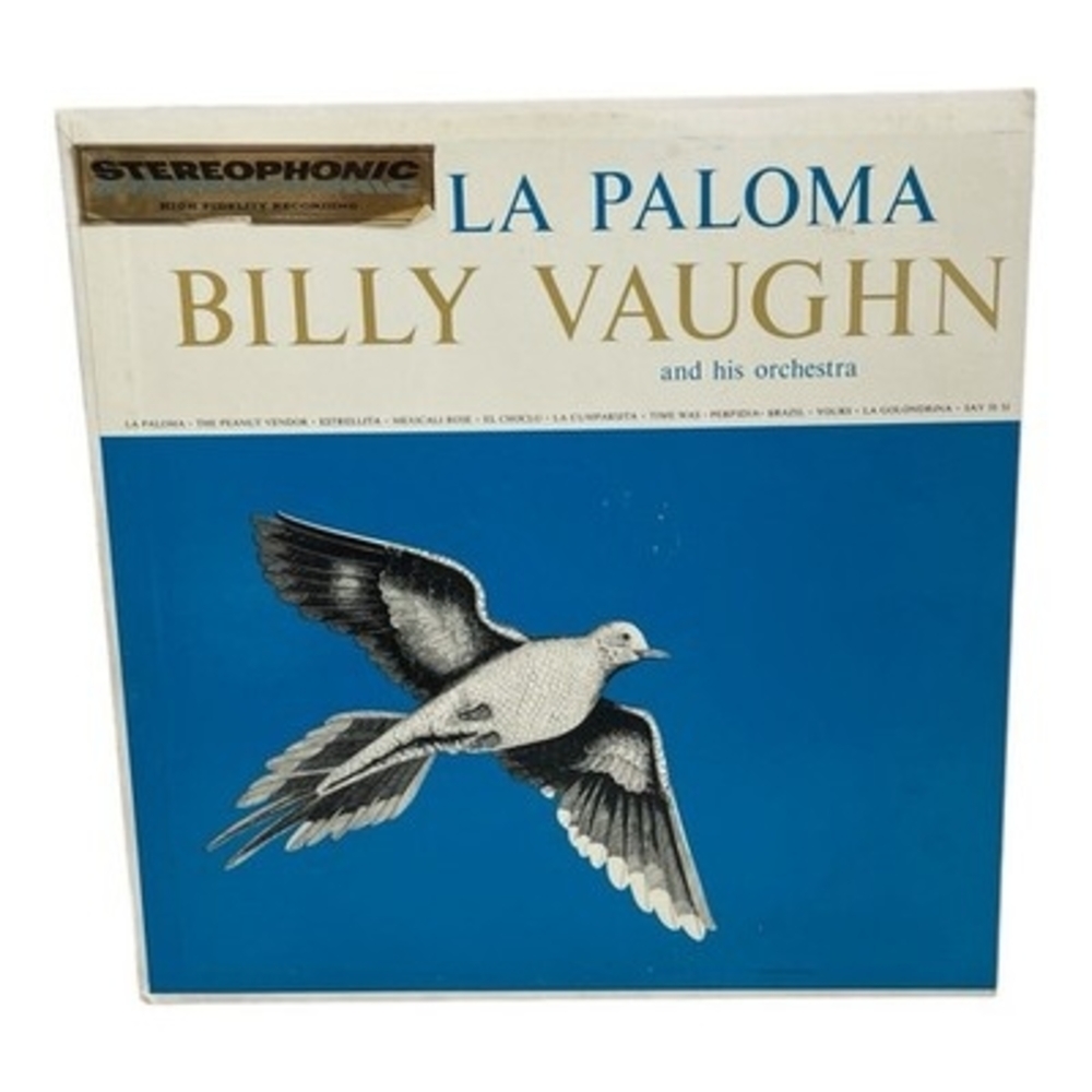 Billy Vaughn And His Orchestra – La Paloma 1959 Dot Records LP Stereo